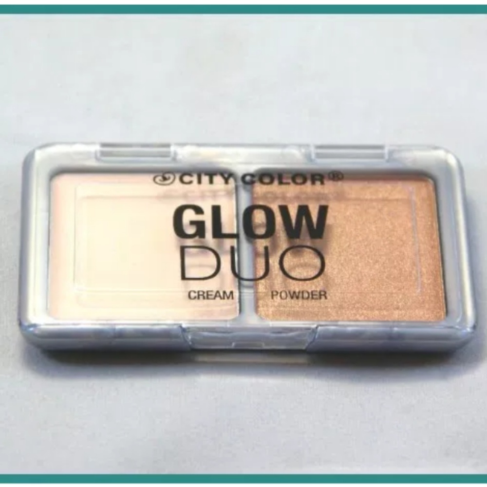 City Color Glow Duo Cream & Powder Highlighter
